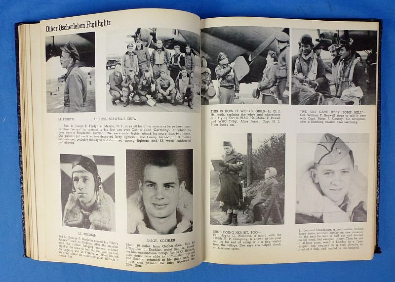 WWII 614th Bomb Squadron Jacket Patch with Bomb Group Unit History — image 7