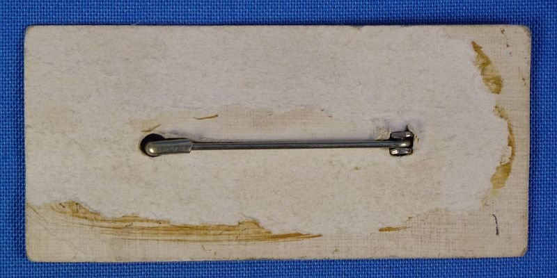 1939 Graf Zeppelin Tinnie on Card — image 2