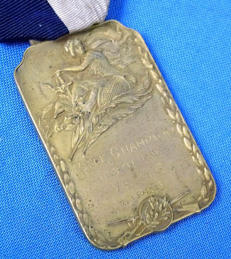 Large Group of One Virginia National Guard Soldier's Marksmanship Medals — image 8