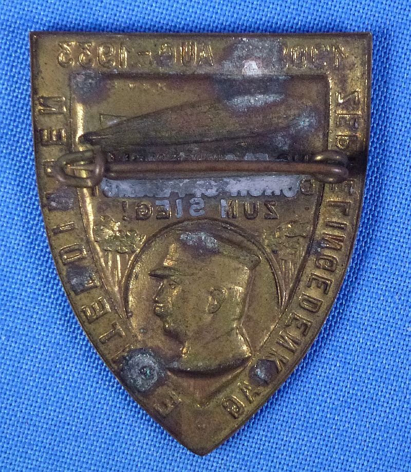 1933 Zeppelin Gedenk Tag (Zeppelin Memorial Day) Tinnie — image 2