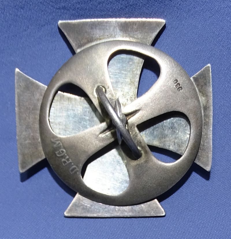 1914 .800 Key-Back Iron Cross 1st Class — image 2