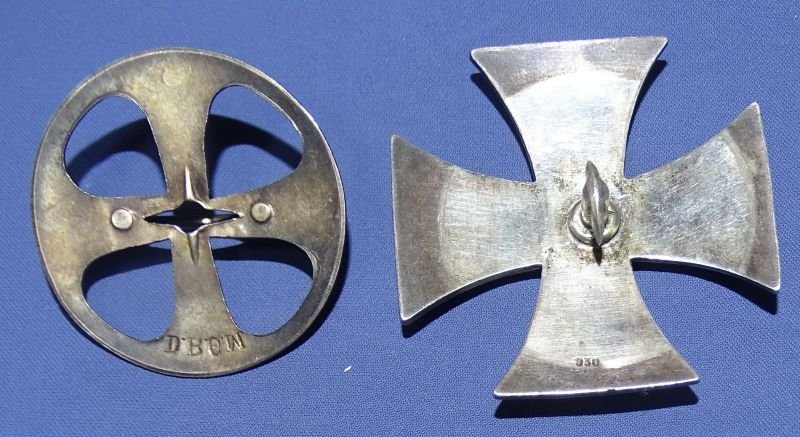 1914 .800 Key-Back Iron Cross 1st Class — image 3