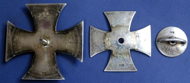 Uncommon 1914 Screw Back Iron Cross 1st Class 1914 by Meybauer — image 2