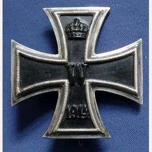 1914 Iron Cross 1st Class Marked 'KO' -Königliches Münzamt Orden …