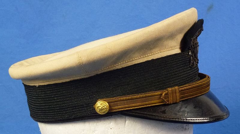 Named WWI U.S. Navy Officer's Summer Cap — image 3