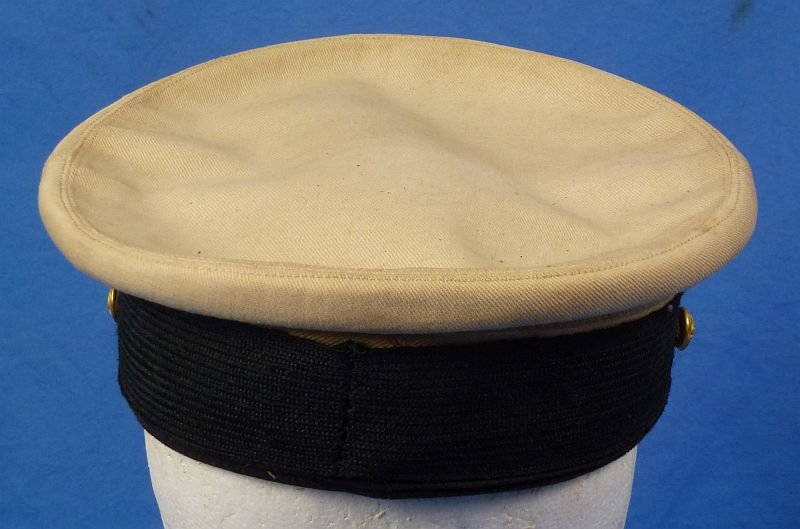 Named WWI U.S. Navy Officer's Summer Cap — image 4