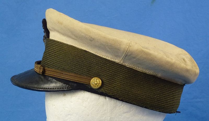 WWI U.S. Navy Officer's Summer Cap — image 6