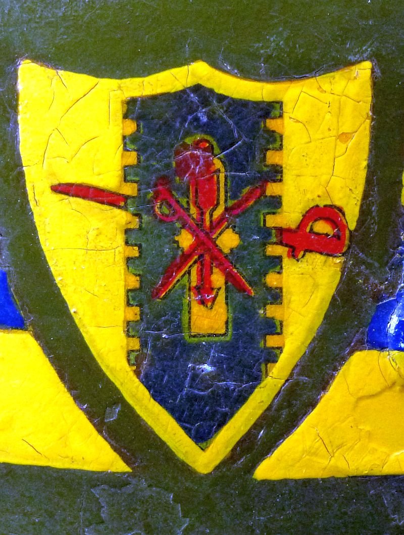 U.S. Army Constabulary Captain's Helmet Liner — image 7