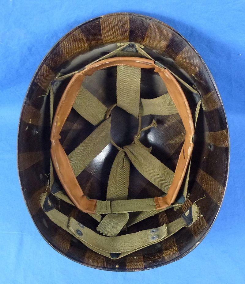 U.S. Army Constabulary Captain's Helmet Liner — image 9