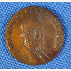 1929 Graf Zeppelin World Flight Commemorative Medal