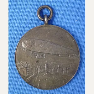 Commemorative Medal for the First Flight of an Italian Dirigible …