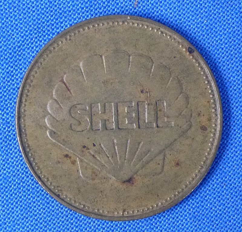 1928 Shell Oil Company Graf Zeppelin Token — image 2