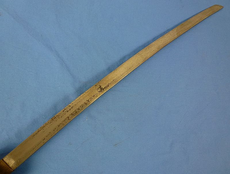 WWII Japanese Late War Type 95 NCO Sword by Nagoya Arsenal with Matching Numbers — image 5