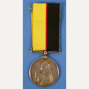 British Queen's Sudan Medal to the Cameron Highlanders