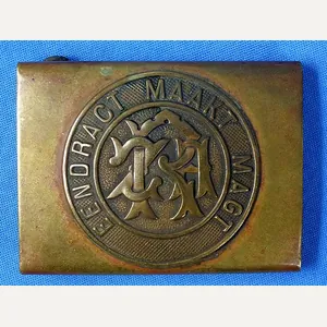 Boer War 'Republic Zuid Afrika' EM/NCO Buckle
