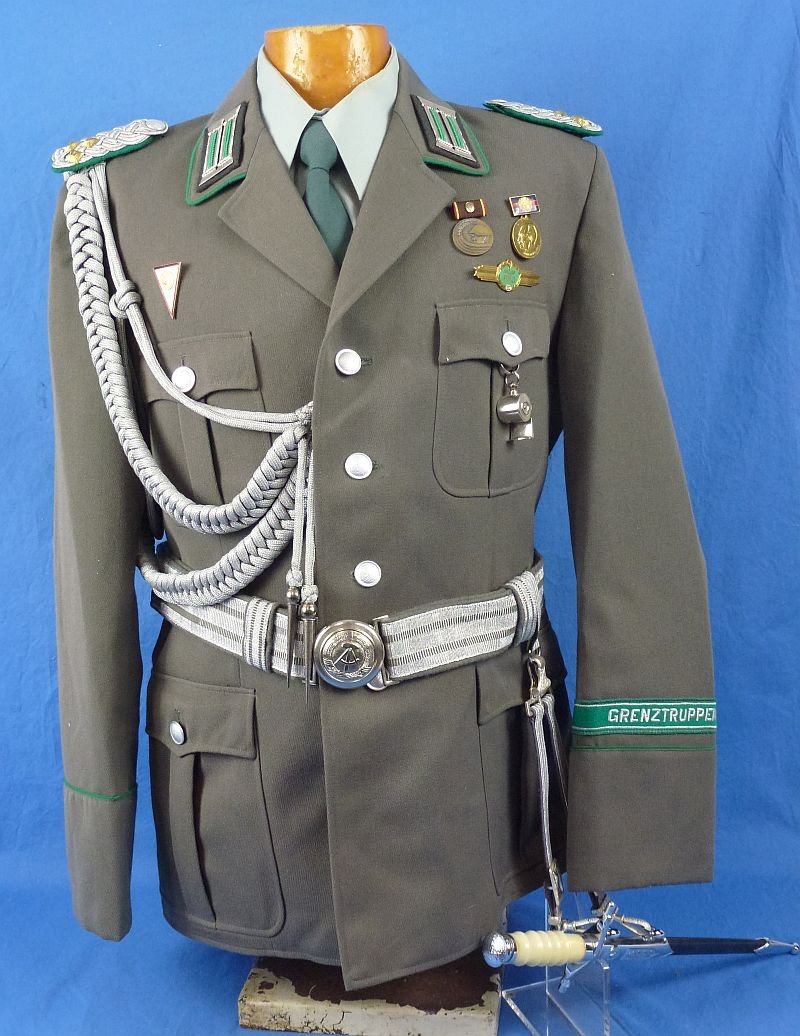 DDR East German Oberst of Border Troops Uniform with Dagger — image 2