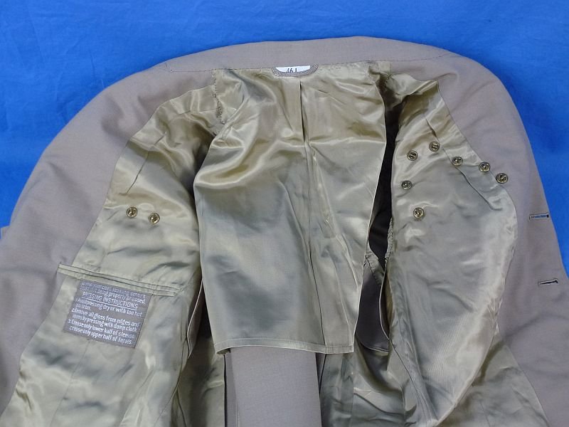 The Uniform Tunic and Visor Cap of Major General George O. Pearson, WWII 11th Airborne Division Combat Comander — image 10