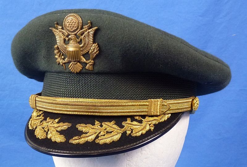 The Uniform Tunic and Visor Cap of Major General George O. Pearson, WWII 11th Airborne Division Combat Comander — image 11