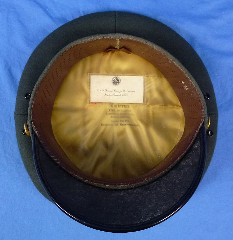 The Uniform Tunic and Visor Cap of Major General George O. Pearson, WWII 11th Airborne Division Combat Comander — image 13