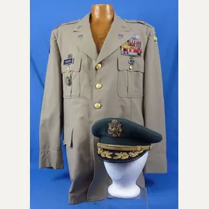 The Uniform Tunic and Visor Cap of Major General George …