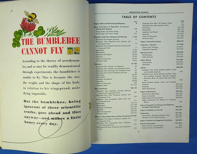 1943 Instruction Manual for the B-24 Bomber Pratt & Whitney Engines — image 4