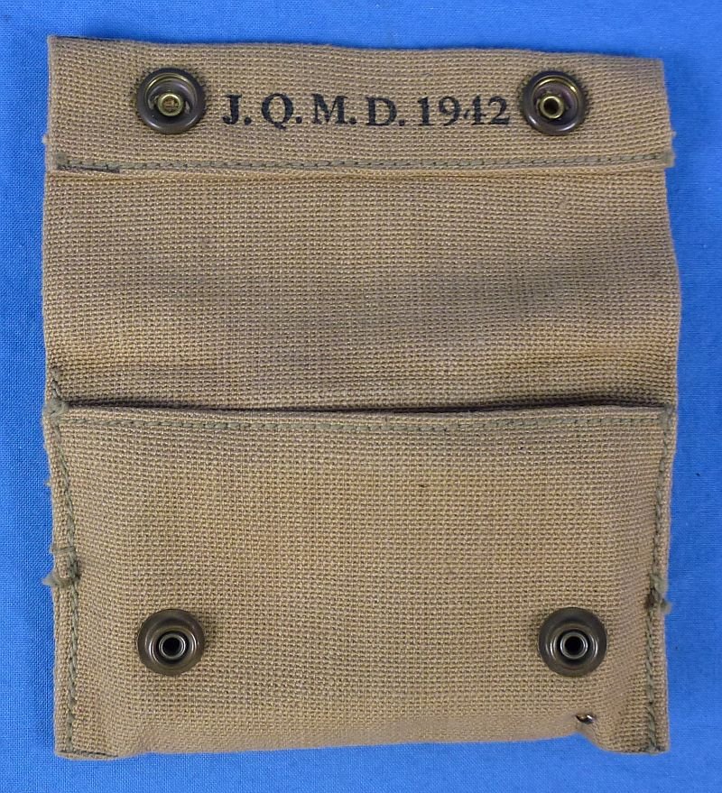 WWII Carlisle Bandage in 1942 Dated Belt Pouch — image 2