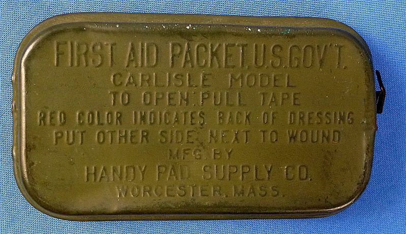 WWII Carlisle Bandage in 1942 Dated Belt Pouch — image 4