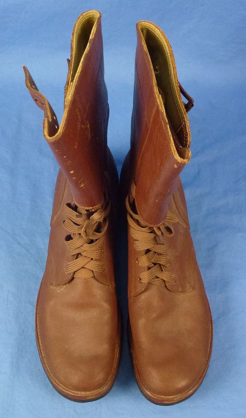 WWII Model 1943 Double Buckle Combat Boots Size 11-1/2 — image 3