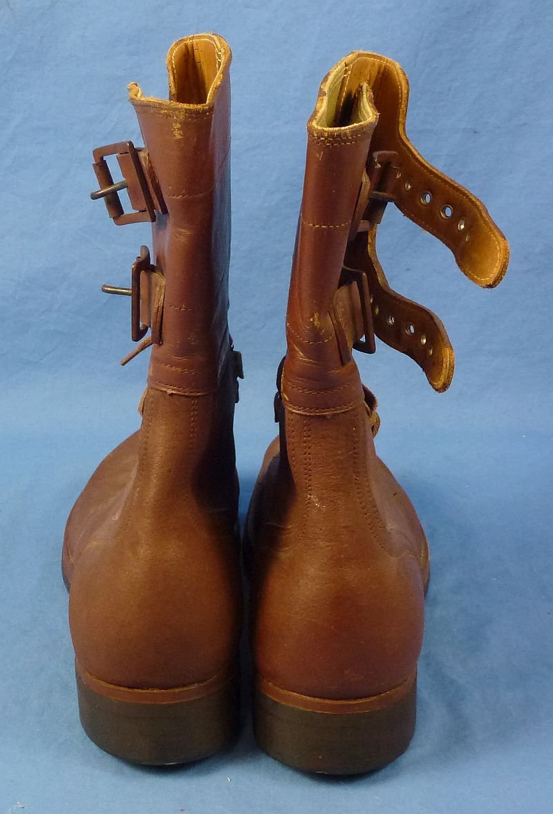 WWII Model 1943 Double Buckle Combat Boots Size 11-1/2 — image 4