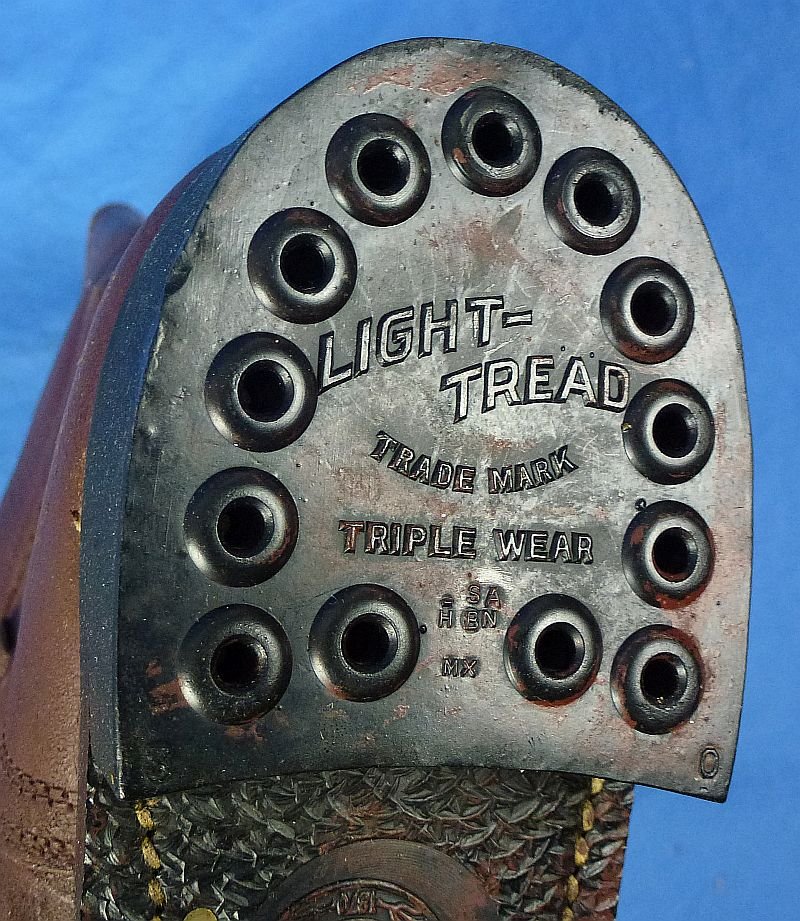 WWII Model 1943 Double Buckle Combat Boots Size 11-1/2 — image 6