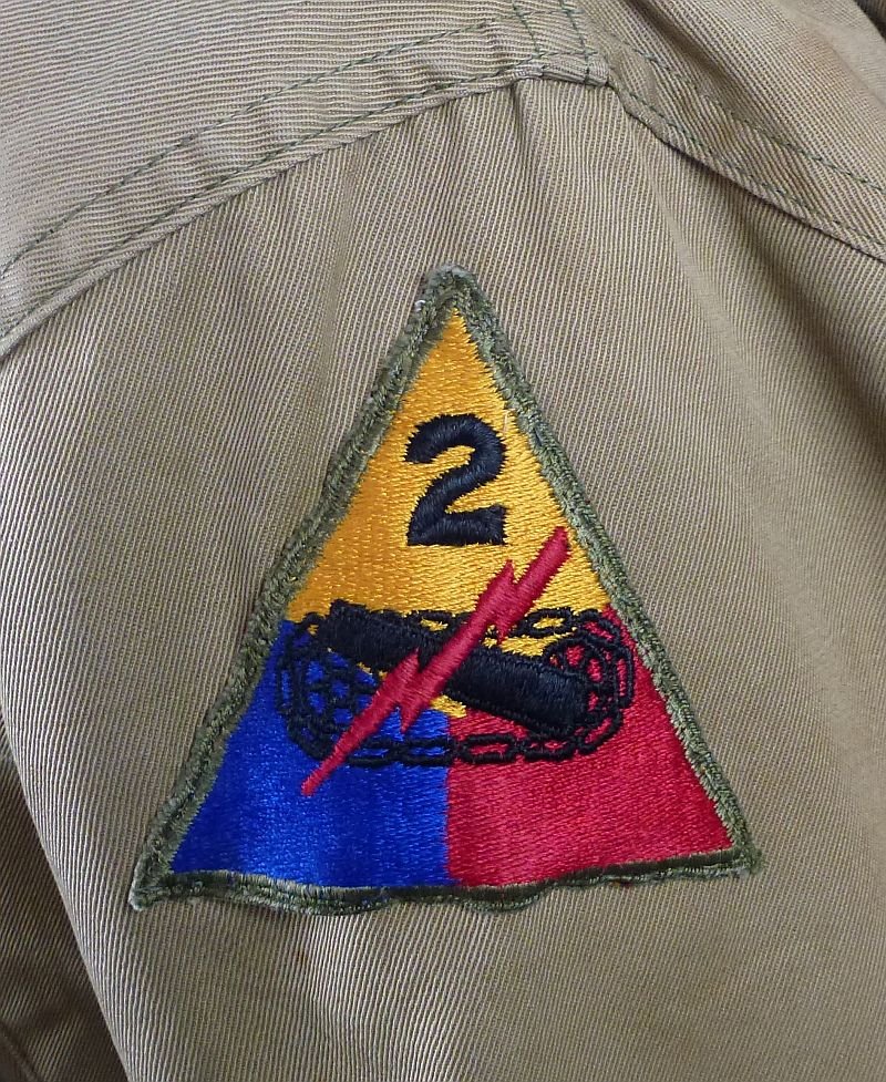 Named WWII U.S. Army Second Armored Division Tanker Jacket — image 3