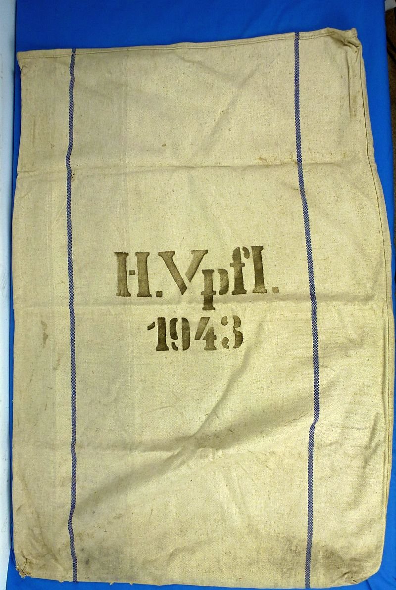 1943 Dated German Army Supply Bag — image 2