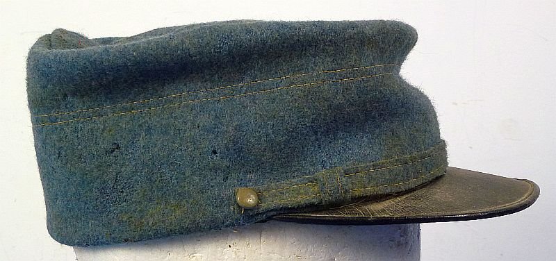 WWI French Army EM/NCO Horizon Blue Wool Kepi — image 3