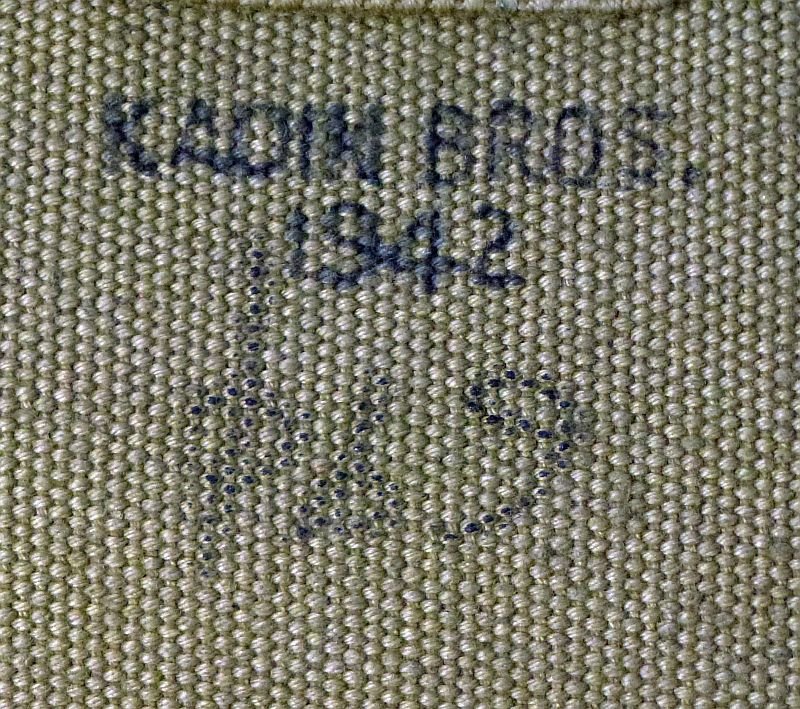 1942 Dated Model 1910 T-Handle Entrenching Shovel with Canvas Cover — image 3