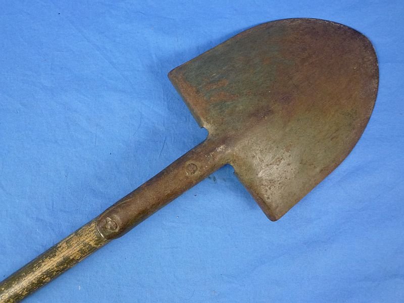 1942 Dated Model 1910 T-Handle Entrenching Shovel with Canvas Cover — image 5