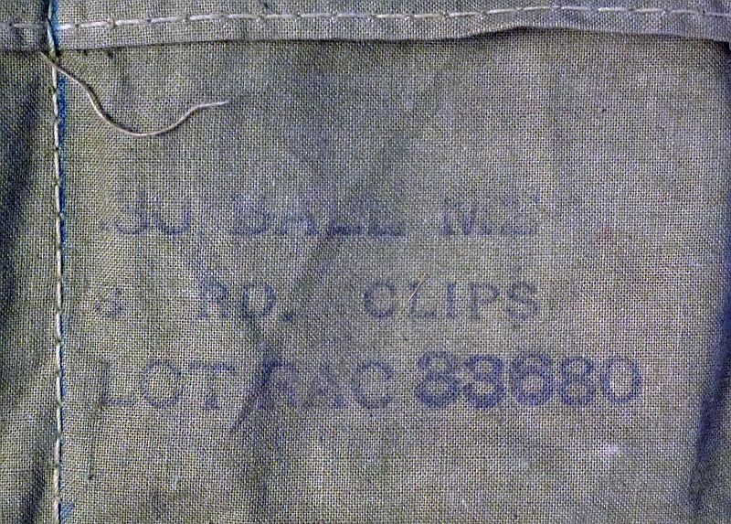 WWII .30 Caliber Ammunition Bandolier — image 2