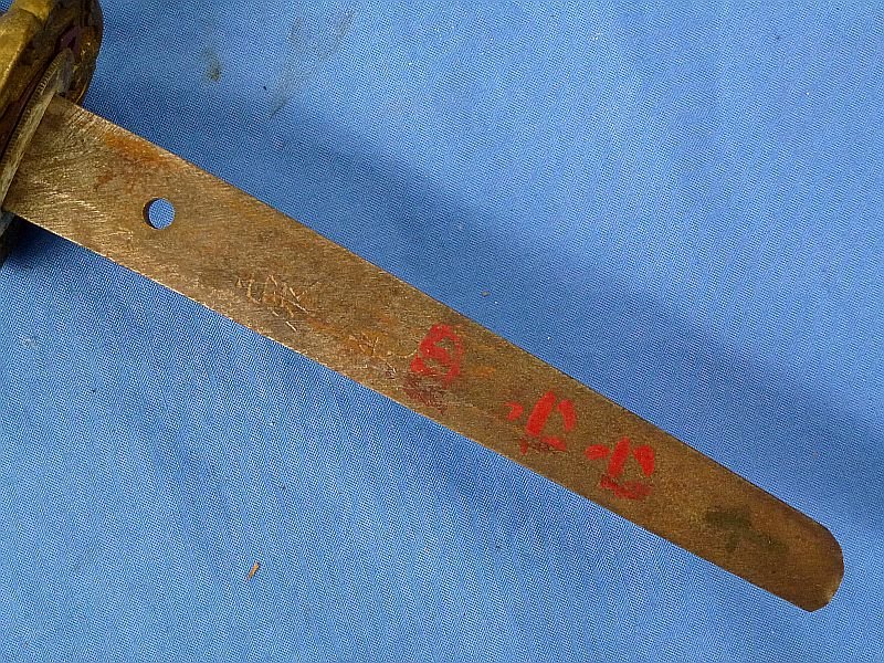 Signed 1945 Dated Japanese Army Officer Shin Gunto Sword — image 9