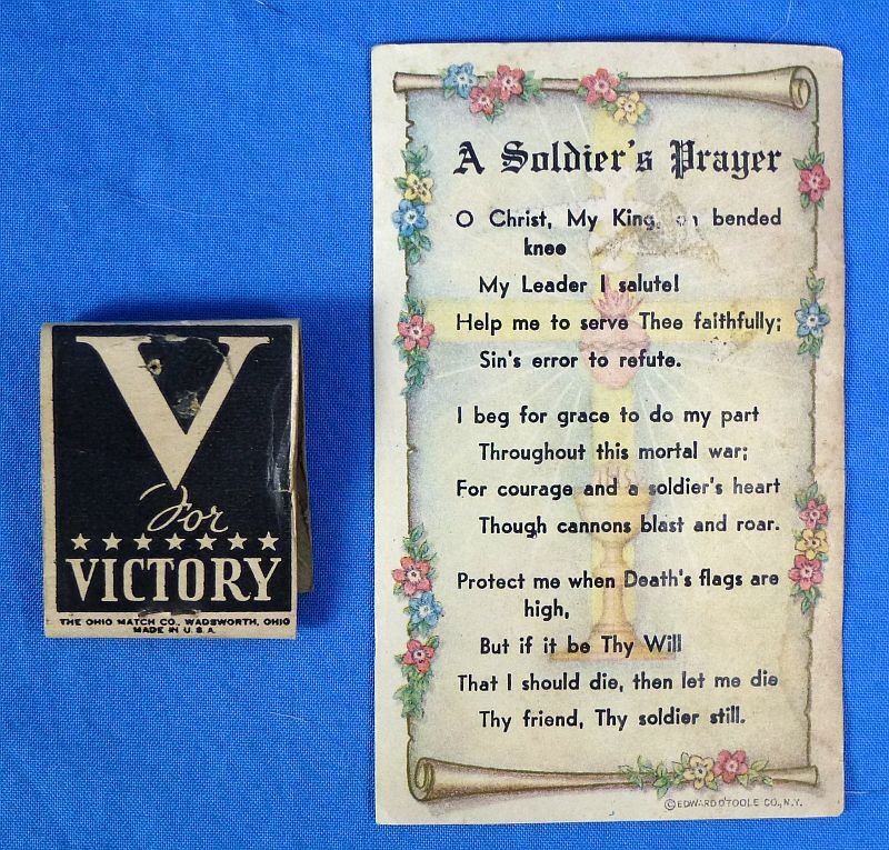 Named WWII Chaplain's Cased Field Communion Service Set — image 4