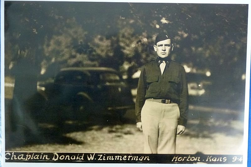 Named WWII Chaplain's Cased Field Communion Service Set — image 5