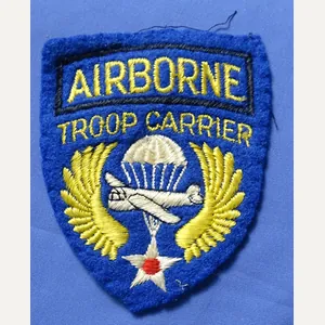 British Made Airborne Troop Carrier Command Wool Patch
