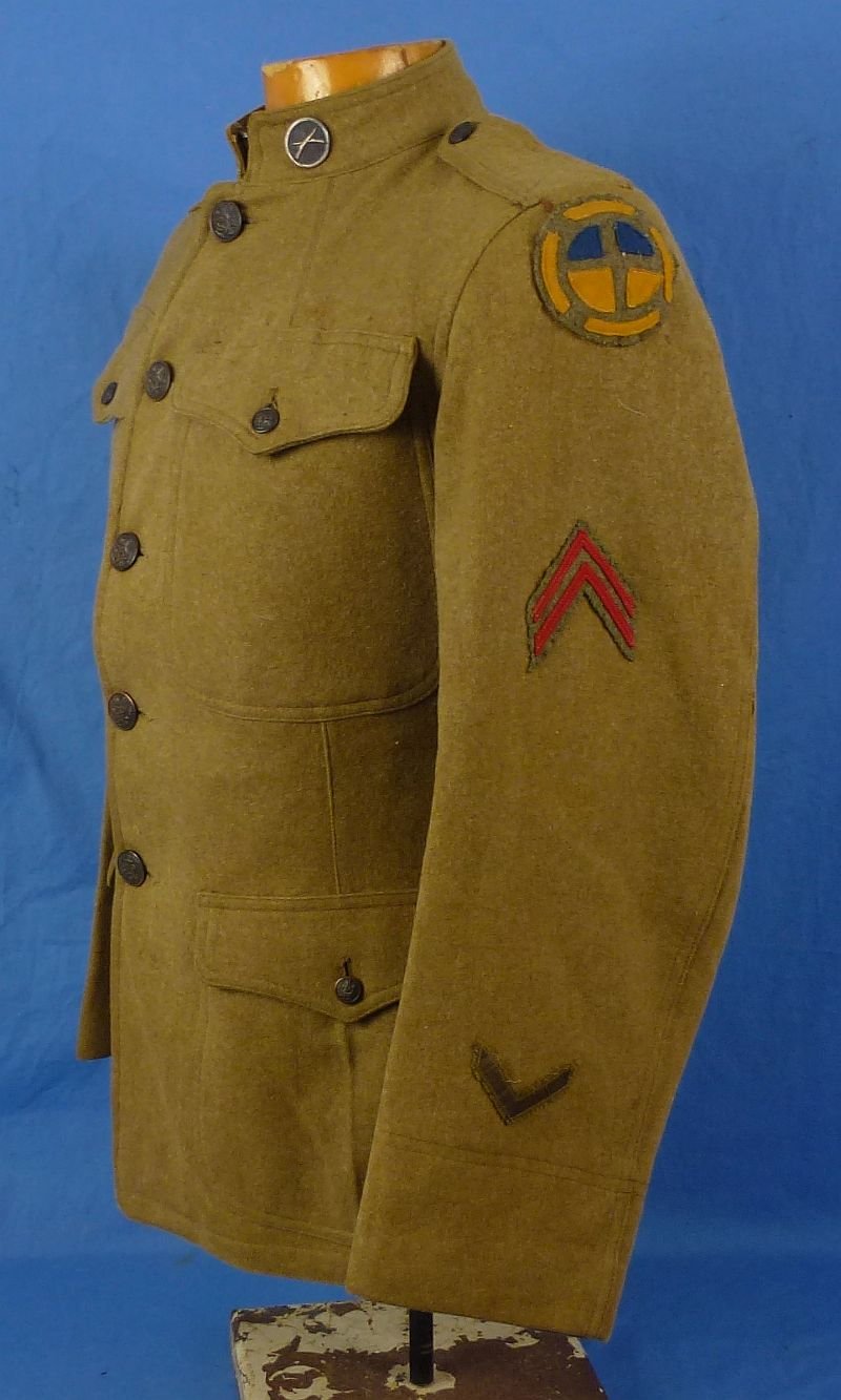 Named WWI 138th Infantry Regiment, 35th Division EM/NCO Tunic — image 2