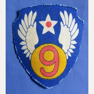 WWII 9th Army Airforce Printed Patch