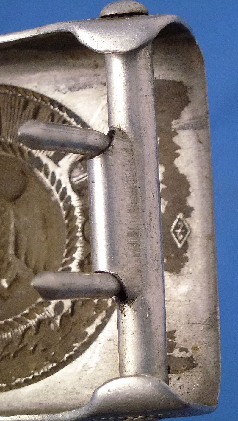 German Army EM/NCO Buckle with Keeper — image 3