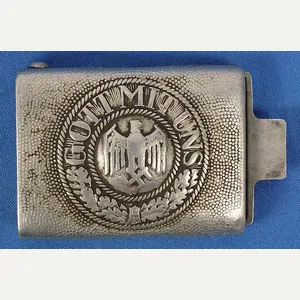 German Army EM/NCO Buckle with Keeper