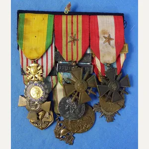 WWII and Indochina French Foreign Legion Medals Group