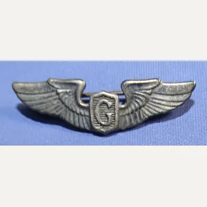 WWII 1-1/2″ Army Airforce Glider Pilot's Sterling Wings