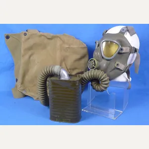 WWII U.S. Army Gas Mask in Carrying Bag