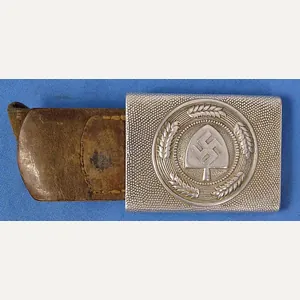1938 Dated RAD Labor Service EM/NCO Buckle on Leather Tab …