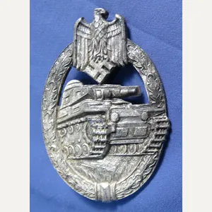 Panzer Assault Badge by Hermann Aurich