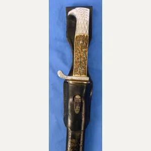 Third Reich Customs Service Dress Bayonet by F.W. Holler with …